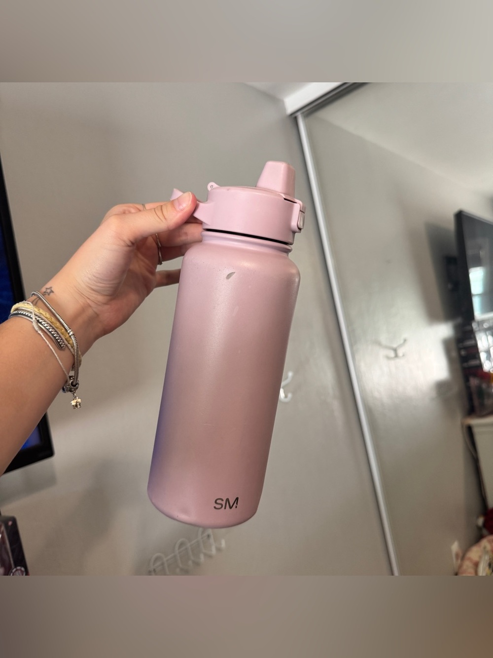 Simple Modern Pink 32oz Water Bottle